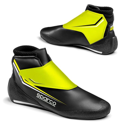 0012B5 Sparco K-PRIME Karting Boots Kart Shoes Microfibre Leather FIA 8877-2022