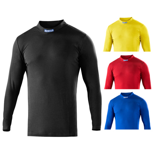 002205 2023 Sparco B-ROOKIE Long Sleeve T-Shirt Top Soft Cotton 160GSM