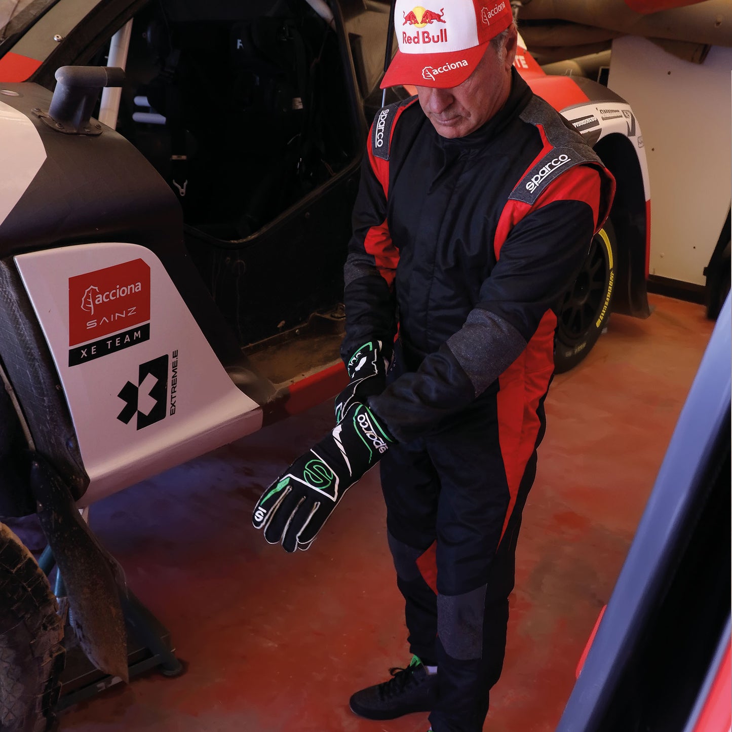 2025 Sparco K-ROOKIE Karting Gloves Entry Level Spec Beginners Indoor Go-Karting