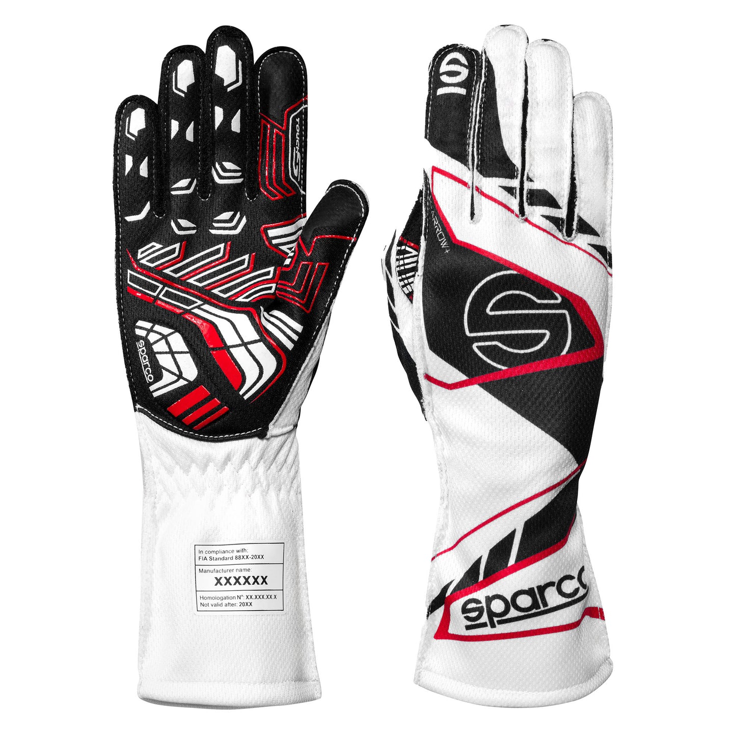 Sparco K-ARROW+ Karting Gloves New Kart Homologation FIA 8877-2022 Approved