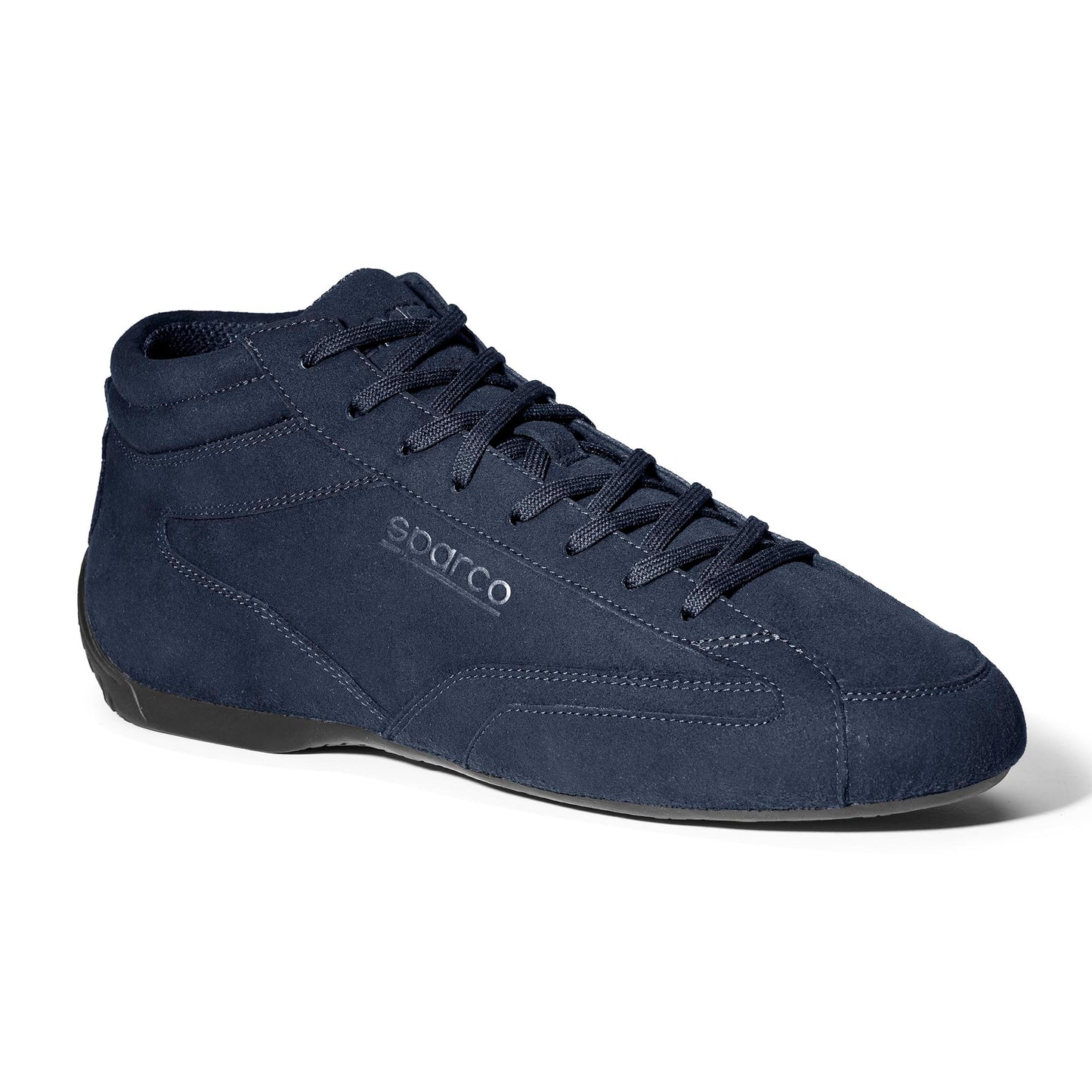 2026 Sparco S-DRIVE MID SUEDE Mid Cut Shoes Racing Style Track Days Leisure