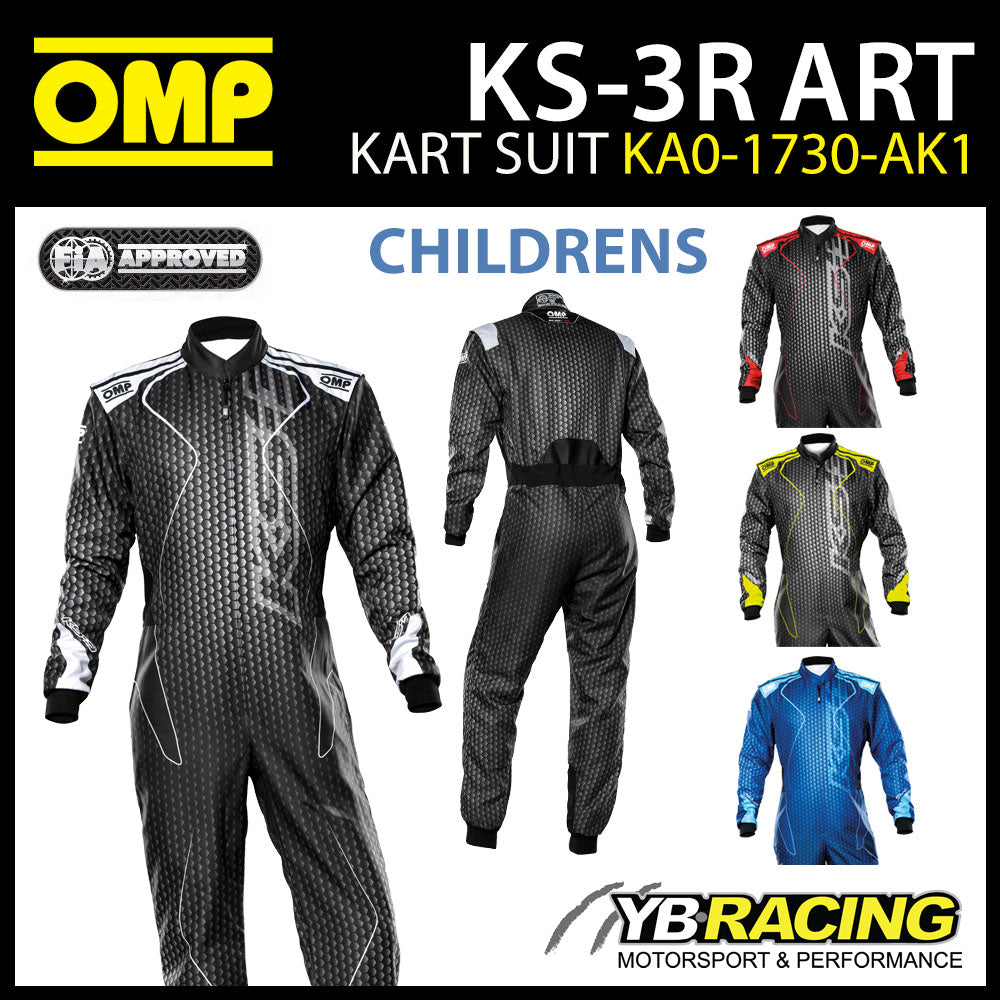 Combinaison Karting OMP Summer-K Enfant Combinaisons Espace