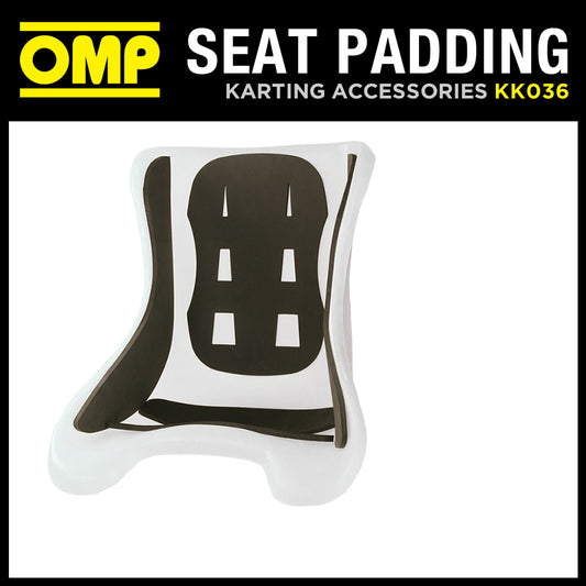 KK036 OMP 5 Piece 8mm Foam Padding for Plastic Kart Seat