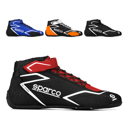 001277 Sparco K-Skid Kart Boots Karting Leather Lightweight All Sizes EU 35-48