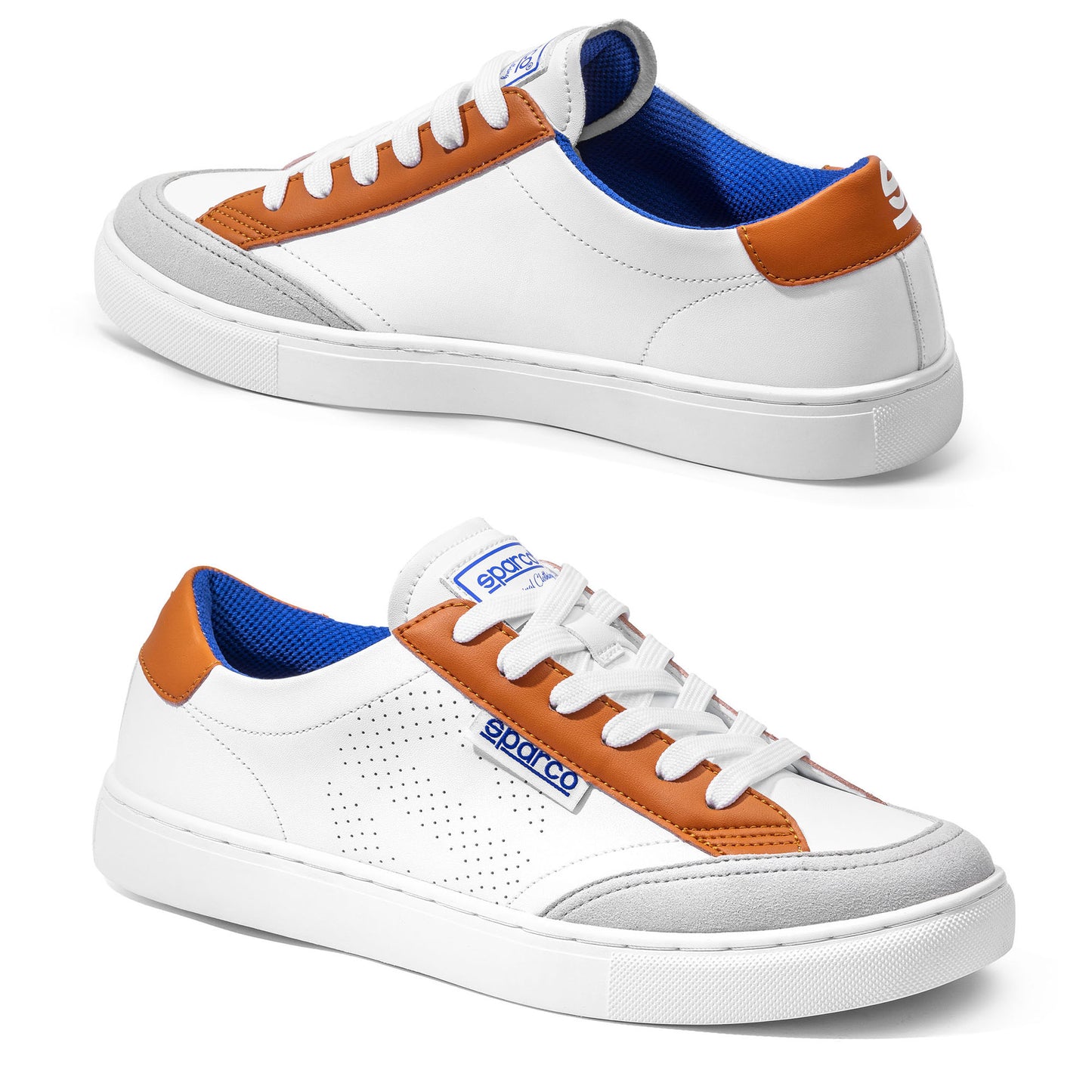0012B3 Sparco S-TIME Shoes Smart Casual Sneakers Trainers Leisurewear Sports
