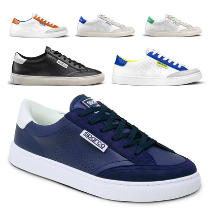 0012B3 Sparco S-TIME Shoes Smart Casual Sneakers Trainers Leisurewear Sports