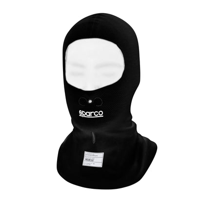 001409NR Sparco Black Balaclava Pista Racing Fireproof Underwear FIA 8856-2018