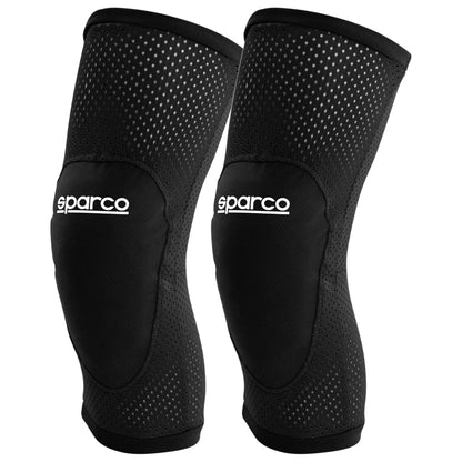 001541K Sparco Karting Knee Pads (Pair) Go-Kart Racing Driver Protection Level 2