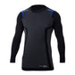 Sparco K-CARBON Long Sleeve T-Shirt Top Karting Underwear X-COOL Fabric