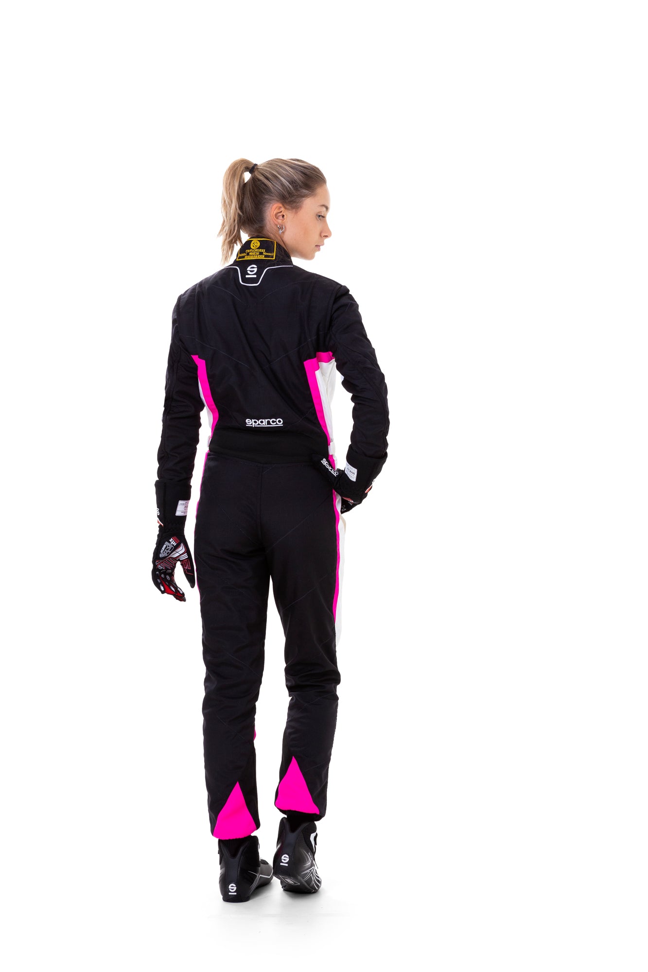 002341 Sparco Kerb Ladies Kart Suit Karting Go-Kart Spec for Women Female Girls