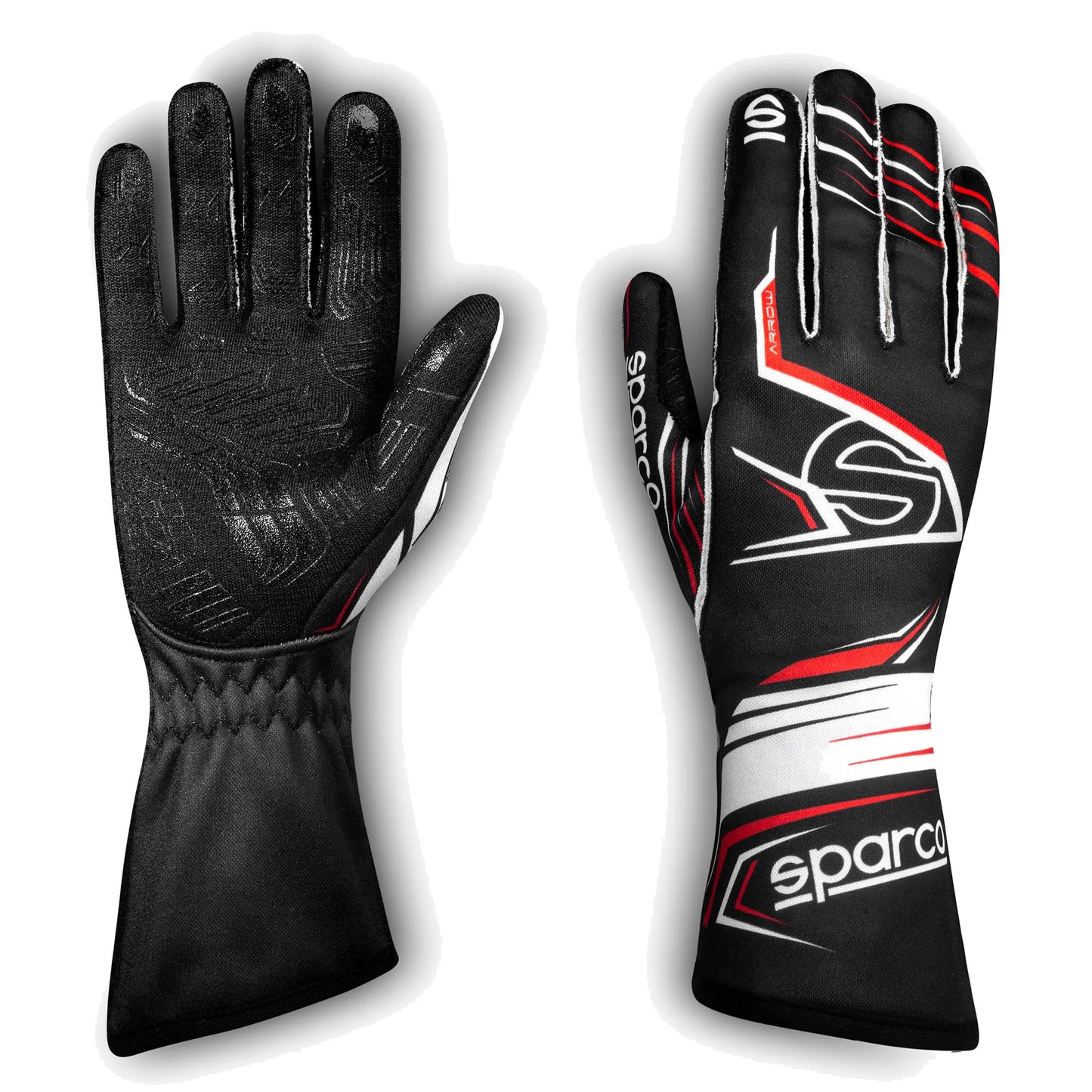 002558 Sparco Arrow K Infinity Karting Gloves Black/Red Special Edition Top Spec