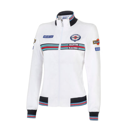 Sparco Lancia Martini Racing Ladies Sweatshirt Full Zip Jacket in Womens Sizes