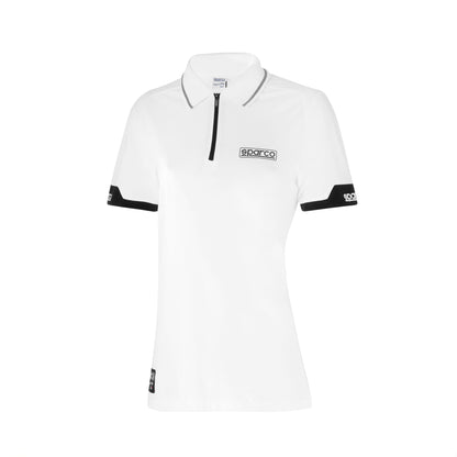 Sparco Racing Karting Ladies Polo Shirt Technical Fabric Womens Teamwear Girls