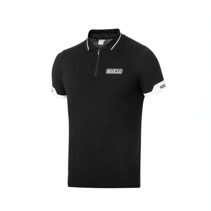 Sparco Racing Karting Mens Polo Shirt Technical Fabric Teamwear Leisure Mechanic