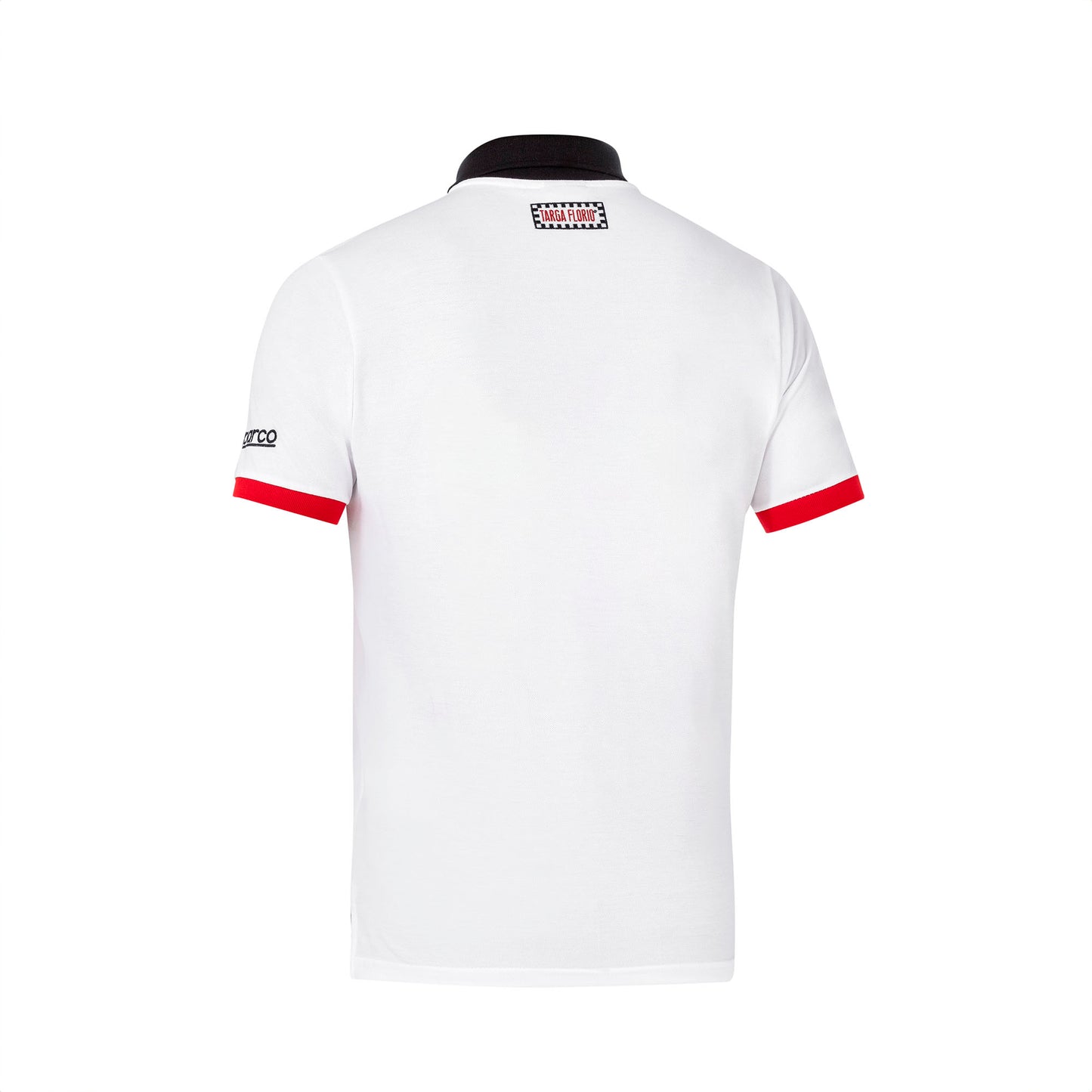 Sparco Targa Florio #P1 Mens Polo Shirt Cotton Pique Sportswear Made in Italy