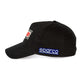 Sparco Targa Florio Baseball Cap with Embroidered Logo 5-Panel Made in Italy