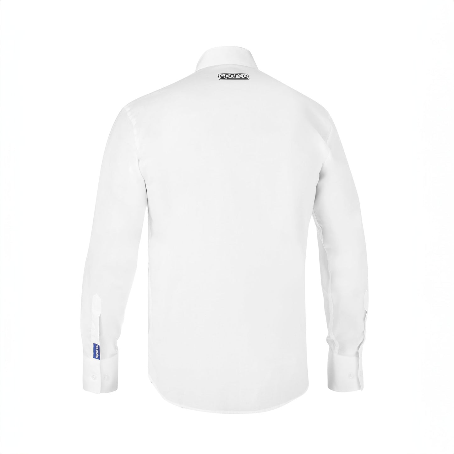 Sparco Racing Long Sleeve Cotton Shirt Collar Official Mens Teamwear Manager