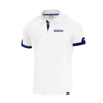 Sparco Racing Karting Polo Shirt with Corporate Logo 100% Cotton Sports Leisure