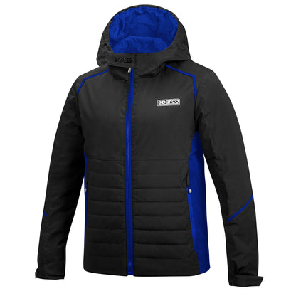 01361 Nouveau 2023 Sparco Manteau d'hiver pour homme 2 couches imperméable et coupe-vent