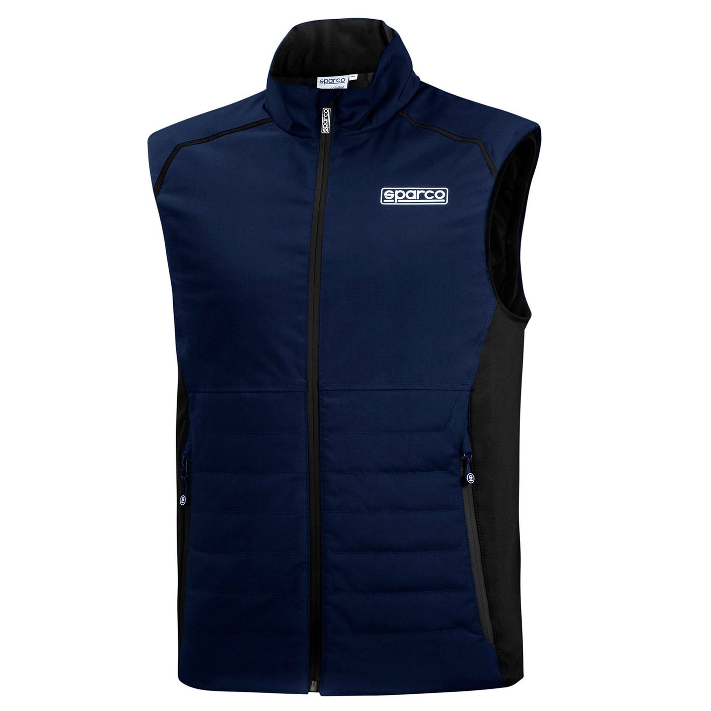 Sparco Racing Gilet Padded Vest Bodywarmer Windproof & Internal Lined Fabric