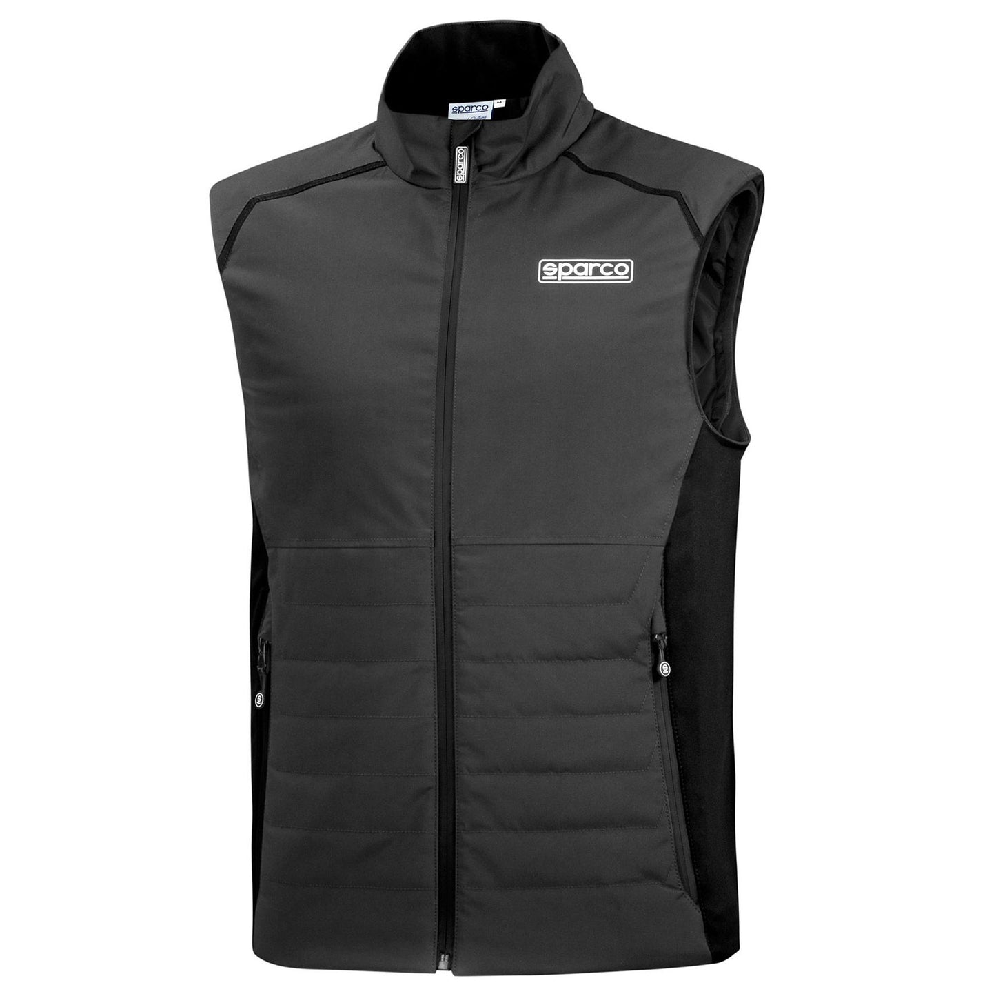 Sparco Racing Gilet Padded Vest Bodywarmer Windproof & Internal Lined Fabric