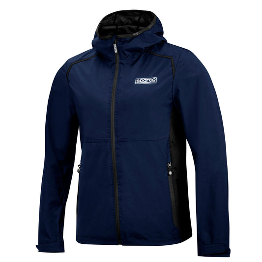 01365 Neu 2023 Sparco Racing Windbreaker Herrenjacke Leichter Mantel Wasserdicht