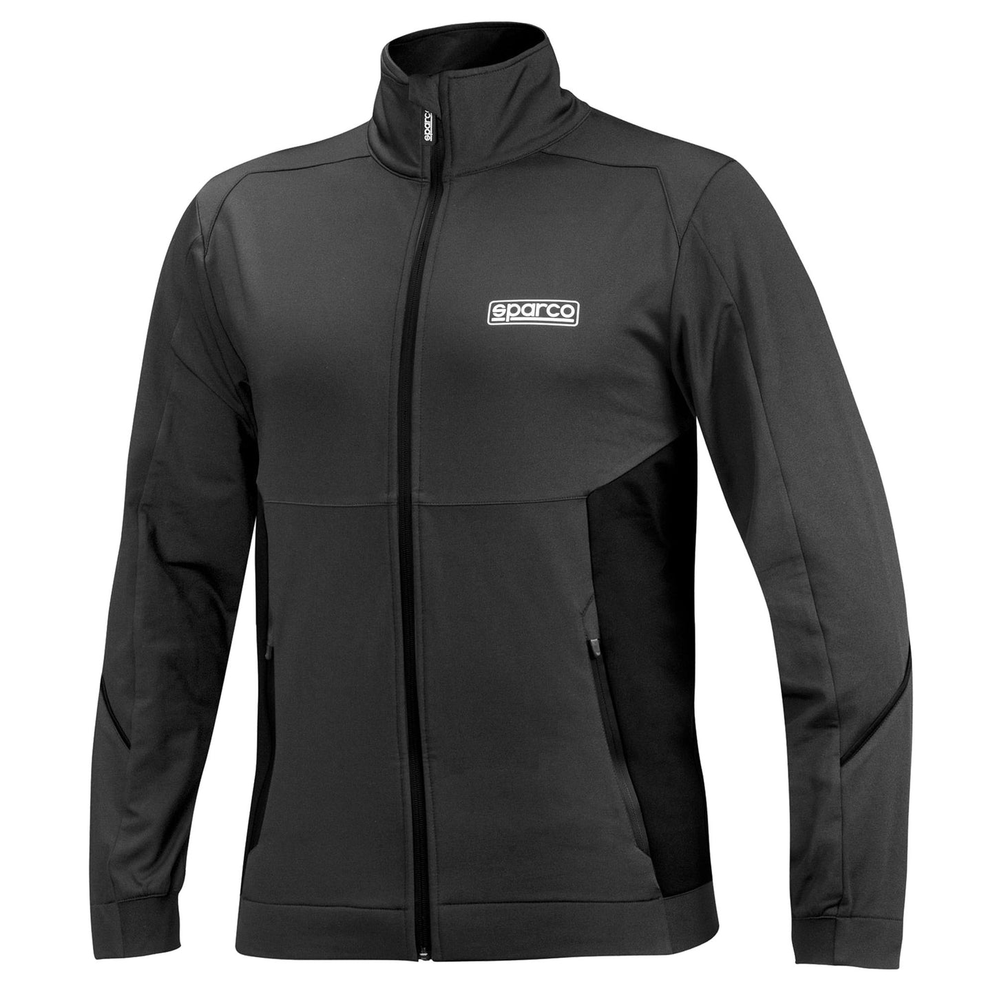 Sparco Racing Mens Full Zip Sweatshirt Jacket Teamwear Sportswear Leisurewear