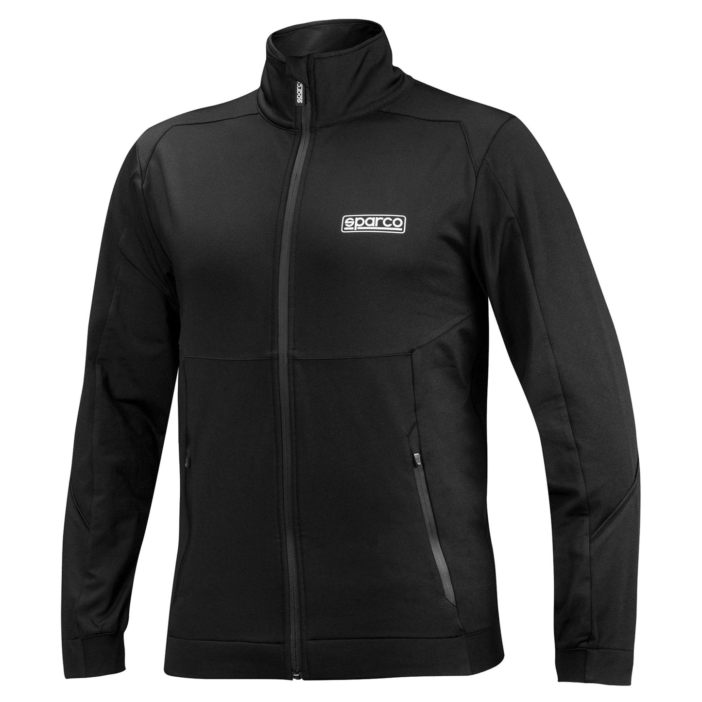 Sparco Racing Mens Full Zip Sweatshirt Jacket Teamwear Sportswear Leisurewear