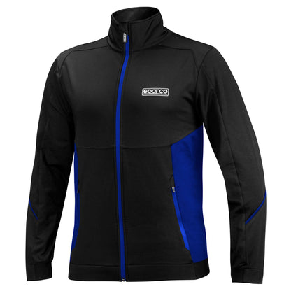 01366 Nouveau 2023 Sparco Racing Hommes Full Zip Sweat Veste Coton/Élasthanne