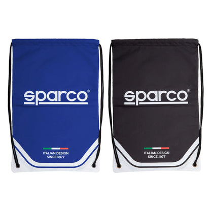 Sparco Boot Kit Bag 33x51cm Racing or Kart Boots Drawstring Closure - 2 Colours