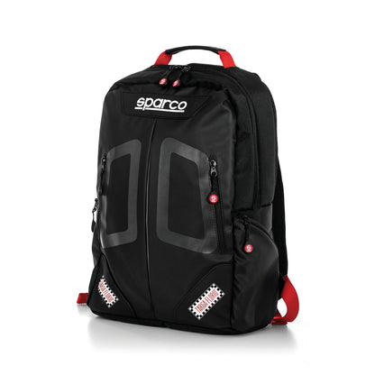 Sparco Targa Florio Stage Backpack Rucksack Bag Soft Touch Fabric Made in Italy