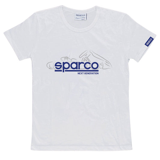 Sparco NEXT GENERATION Kids Karting T-Shirt Child Junior 100% Cotton 3-11 Years