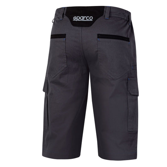 02410 Sparco Cargo Shorts Cotton Race Mechanic Workwear Pitcrew Teamwear Leisure