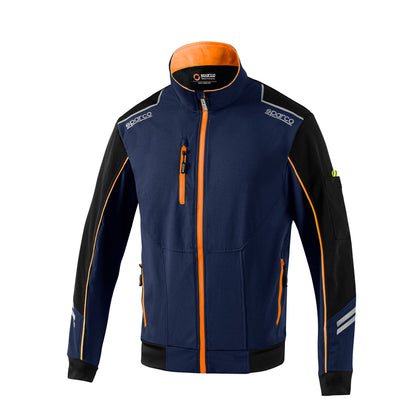 02413 Nouveau 2023 Sparco Veste Technique Légère pour Mécanicien Workwear Pitcrew