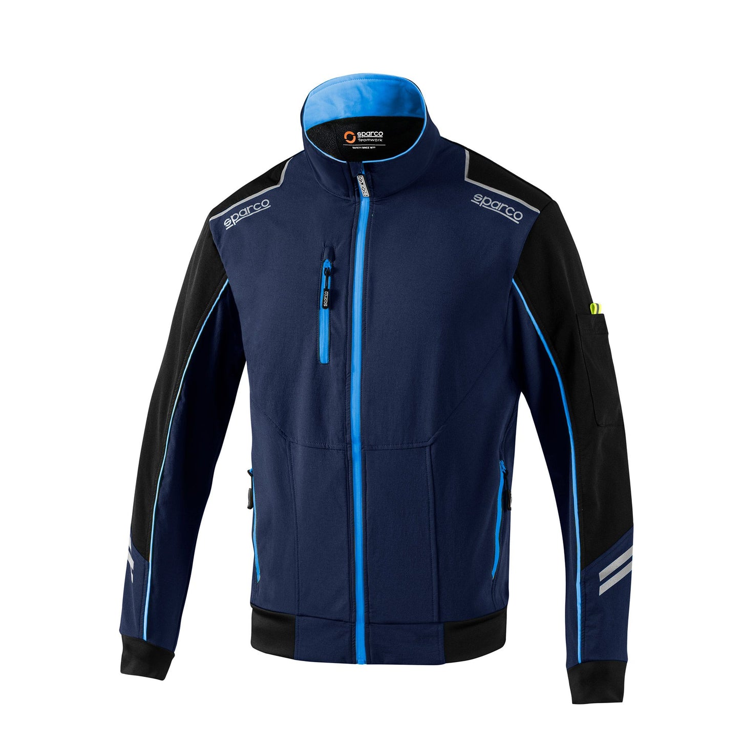 02413 Neue technische Sparco-Jacke 2023, leicht, für Mechaniker, Arbeitskleidung, Pitcrew