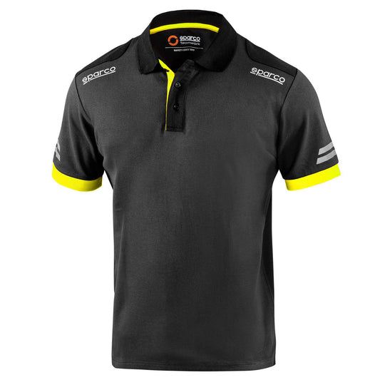 02415 Neues technisches Sparco-Poloshirt 2023 für Mechaniker, Pitcrew, Rennteam, Arbeitskleidung