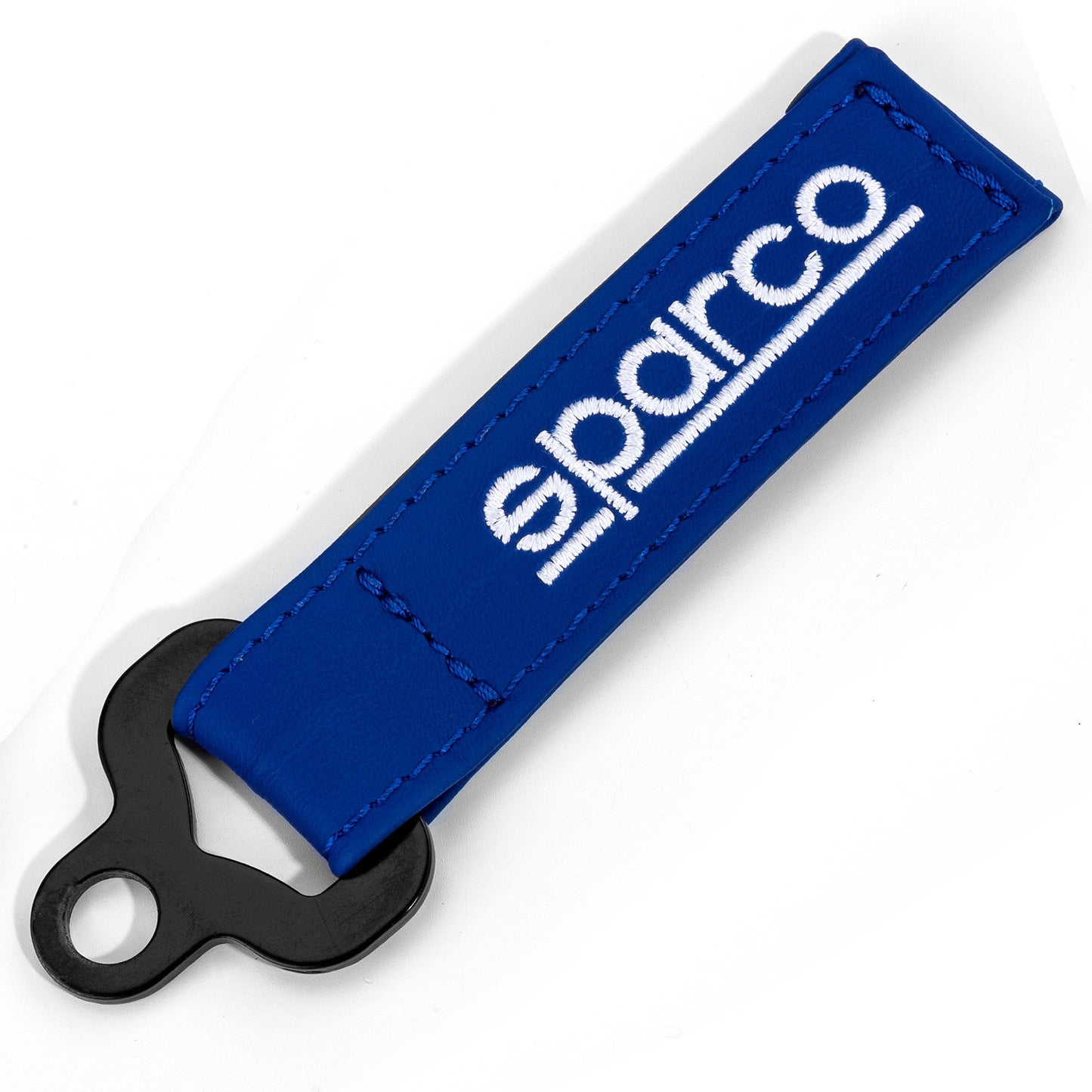 Sparco Racing Leather Keyring Keyfob Key Holder Mini Tow Hook Style in 5 Colours