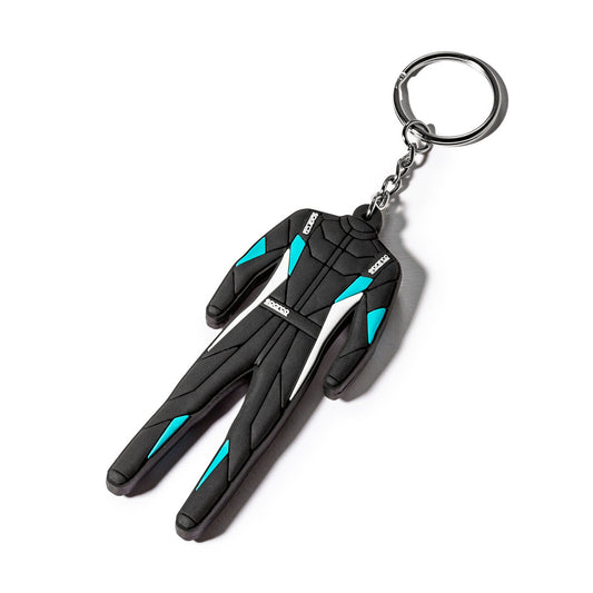 Genuine Sparco Race Suit Keyring Keychain Official Motorsport Merchandise Gift