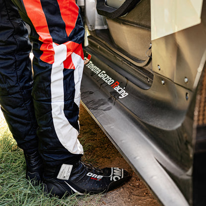 OMP First Race Boots Suede Leather Mid-Cut Fireproof FIA 8856-2018 Racing