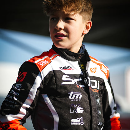 KK0-4011 2026 OMP Karting Padded Elbow Pads Kart Driver Protect Fire Retardent