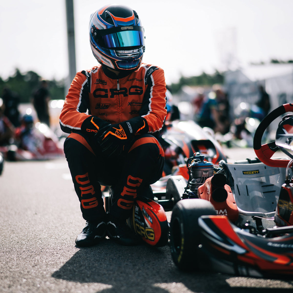 Sparco Ladies Karting Suit K48 KERB ADV Womens Girls Fit FIA 8877-2022 Spec