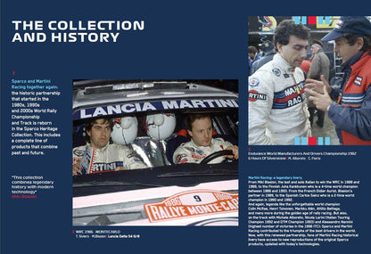 2025 Sparco Martini Racing Leather Keychain White Keyring Strap Official Genuine