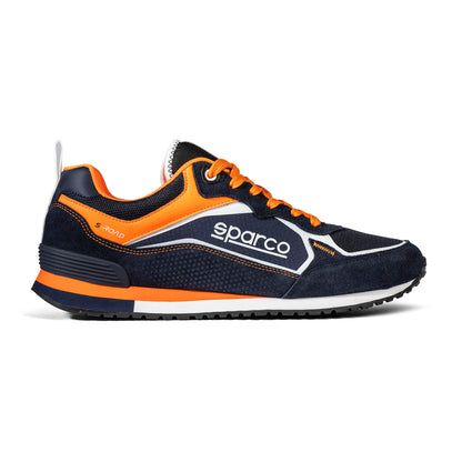 2026 Sparco Teamwear S-ROAD Sports Trainers Shoes Microfibre Breathable Fabric