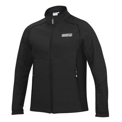 2026 Sparco Racing Teamwear Softshell Jacket Fleece 3-Layer Waterproof Spec