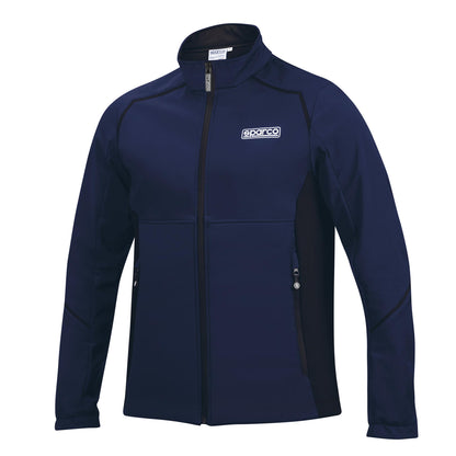 2026 Sparco Racing Teamwear Softshell Jacket Fleece 3-Layer Waterproof Spec