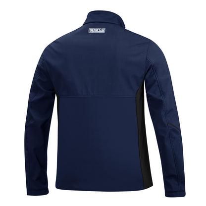 2026 Sparco Racing Teamwear Softshell Jacket Fleece 3-Layer Waterproof Spec