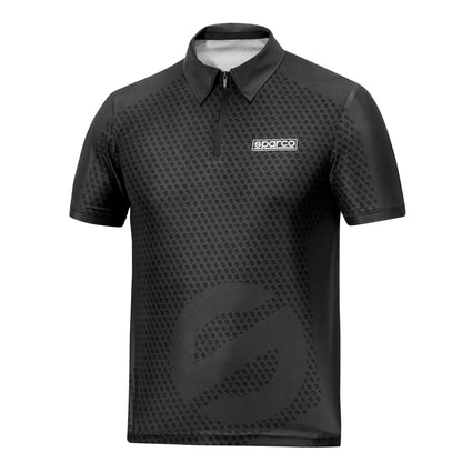 2026 Sparco Racing Teamwear Mens Polo Shirt in 2 Colours 100% Polyester