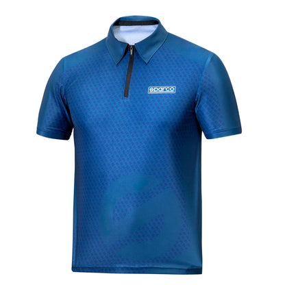 2026 Sparco Racing Teamwear Mens Polo Shirt in 2 Colours 100% Polyester