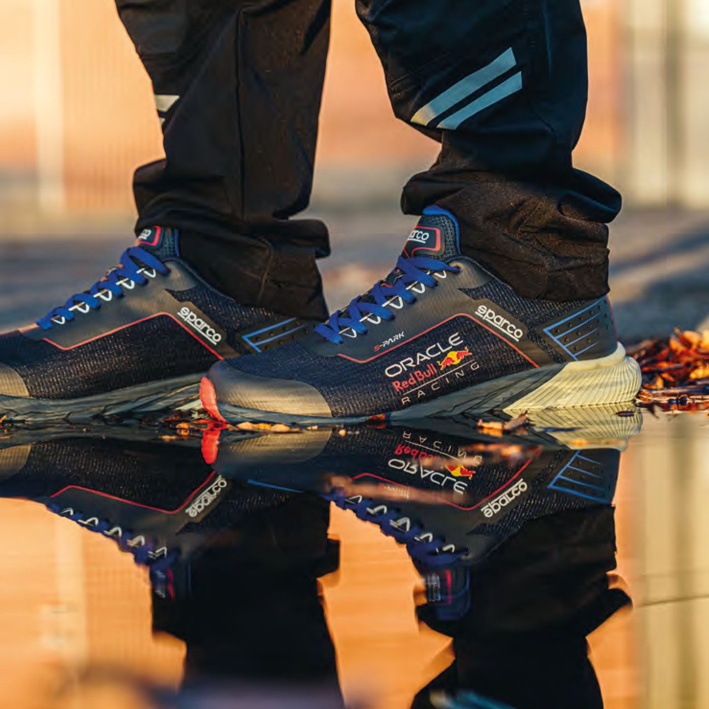 2026 Sparco S-PARK Mechanic Shoes RED BULL RACING Special Edition Trainers