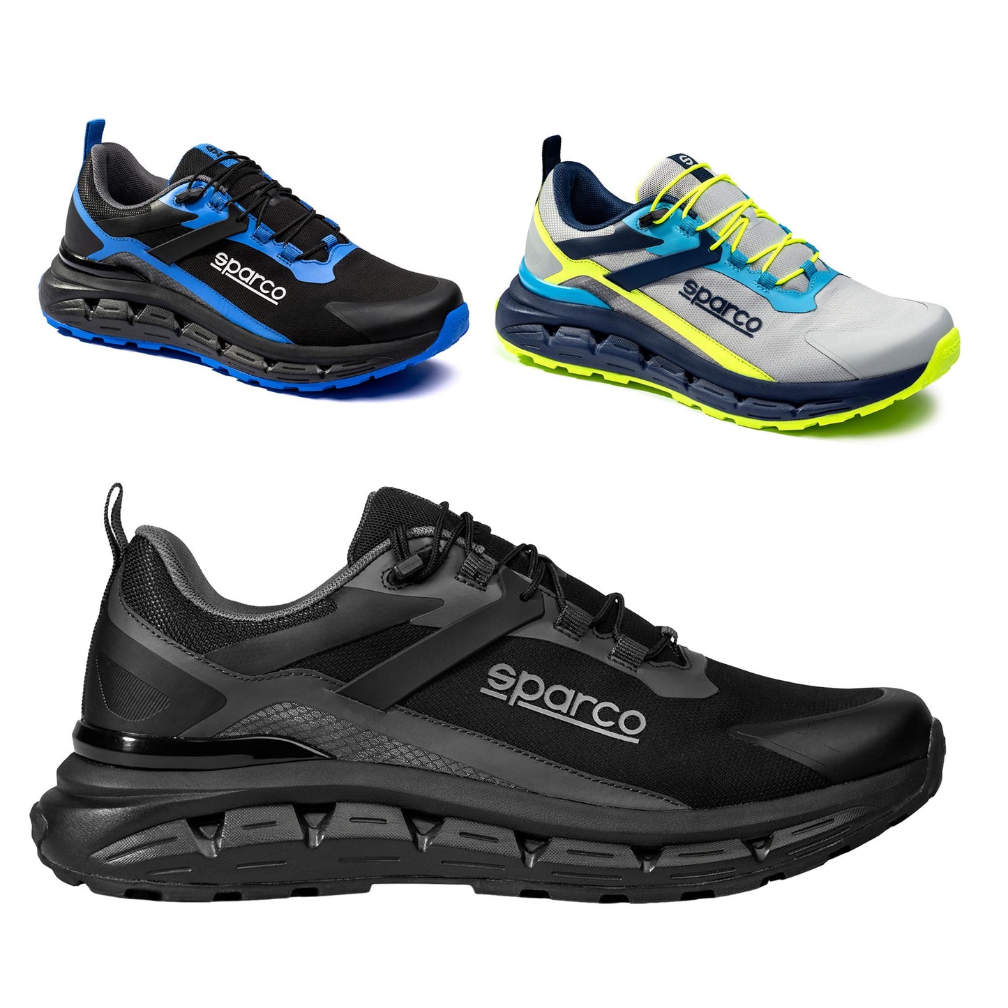 2026 Sparco S-PIKE 02 Mechanic Trainers Shoes Water Resistant EN ISO Safety